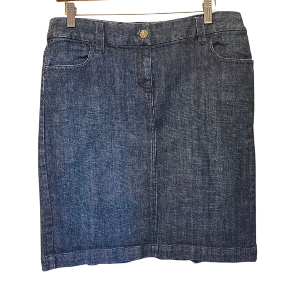 J. Crew Dresses & Skirts - J. Crew Blue Denim Pencil Skirt